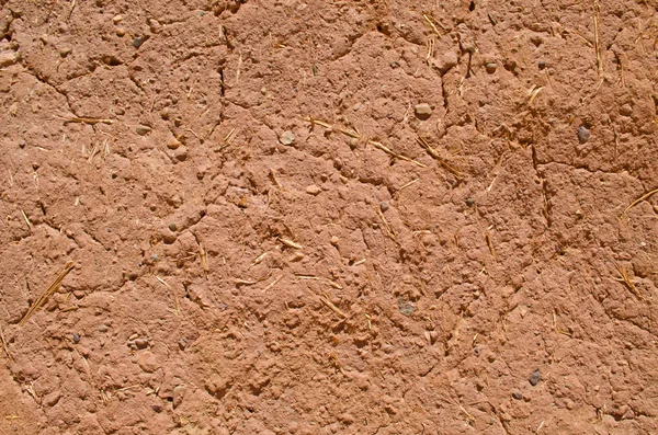 Texture de mur Adobe, construction de matériaux. Détail — Photo