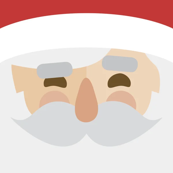 Ilustrador de Navidad. Papá Noel — Vector de stock