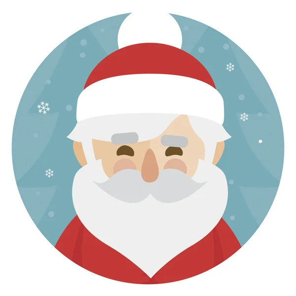 Santa Claus character illustration. Merry Christmas