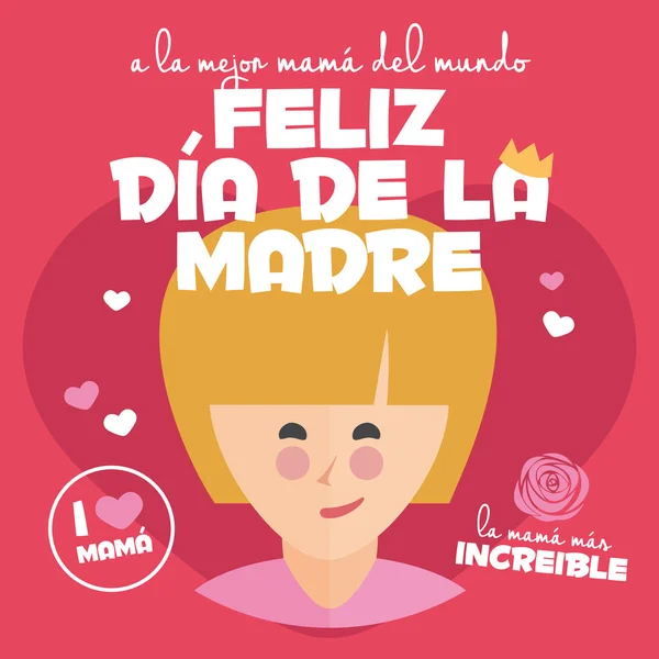 Tarjeta Happy Mothers Day Badges y Etiquetas . — Archivo Imágenes Vectoriales