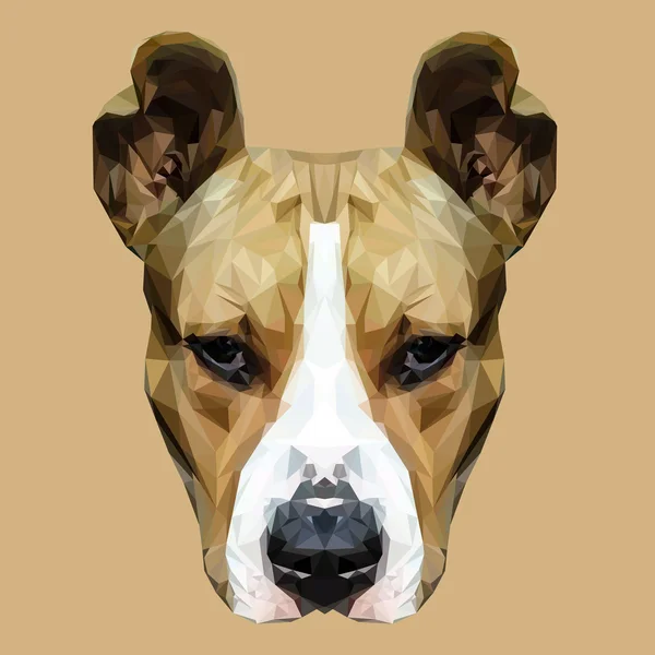 American Staffordshire Terrier perro — Vector de stock