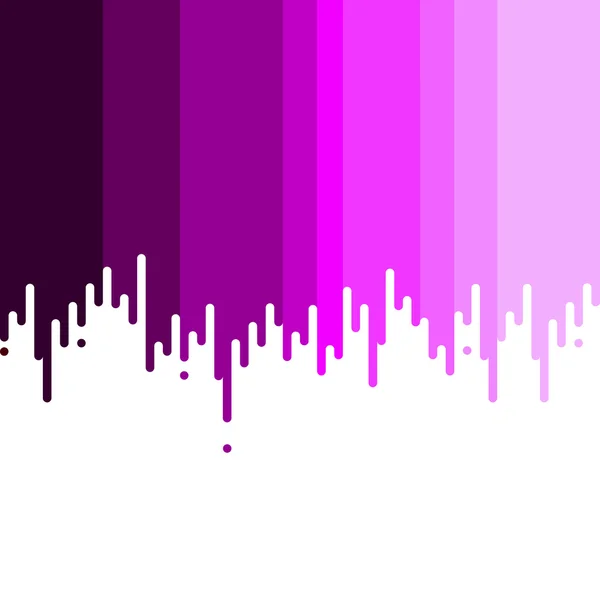 Csöpögő árnyalatú lila festék — Stock Vector