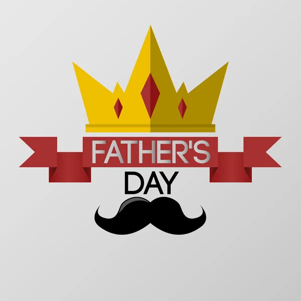 Přáníčko - den otců — Stockový vektor