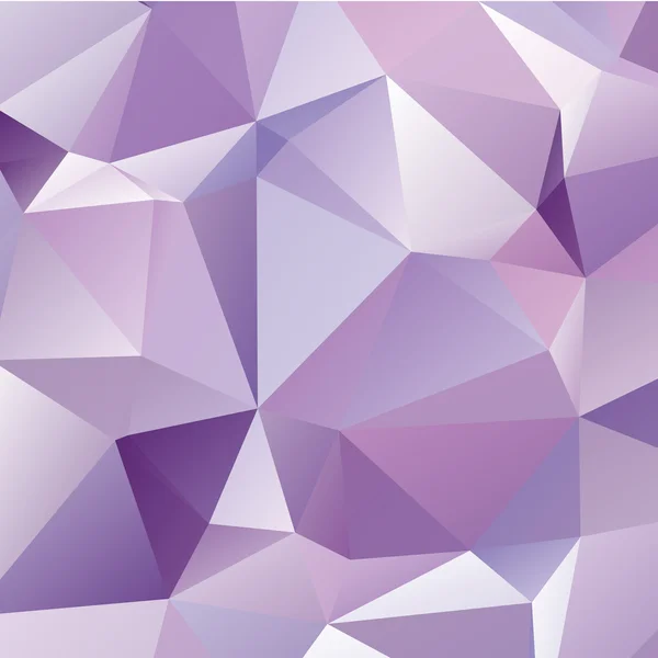 Violeta bajo poli triangulado fondo abstracto — Vector de stock