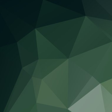 Arka plan yeşil düşük Poli üçgene