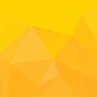 Arka plan sarı düşük Poli üçgene