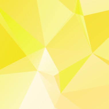 Arka plan sarı düşük Poli üçgene