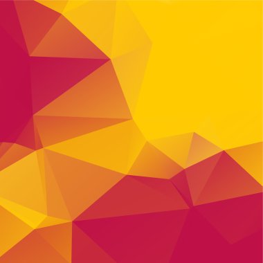 Çok renkli düşük Poli arka plan üçgene