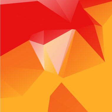 Çok renkli düşük Poli arka plan üçgene