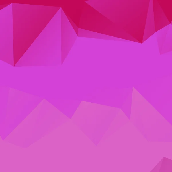 Рожевий низькополімерний трикутний абстрактний фон — стоковий вектор