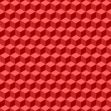 Küp geometrik desen