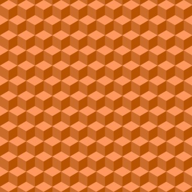 Küp geometrik desen