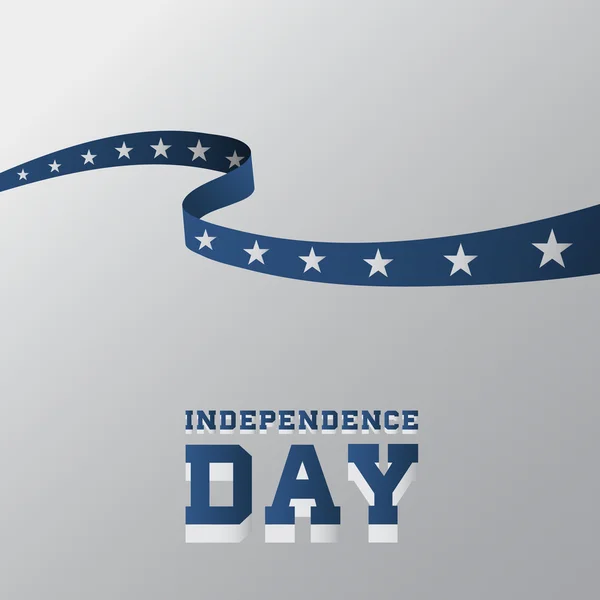 Design do Dia da Independência — Vetor de Stock