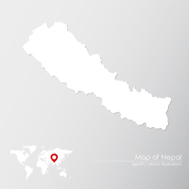 Dünya harita Nepal