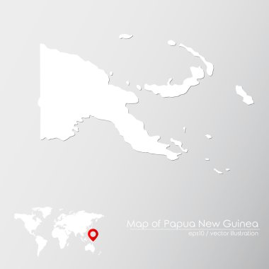 Papua Yeni Gine Haritası