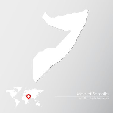 Somali ile Dünya Haritası