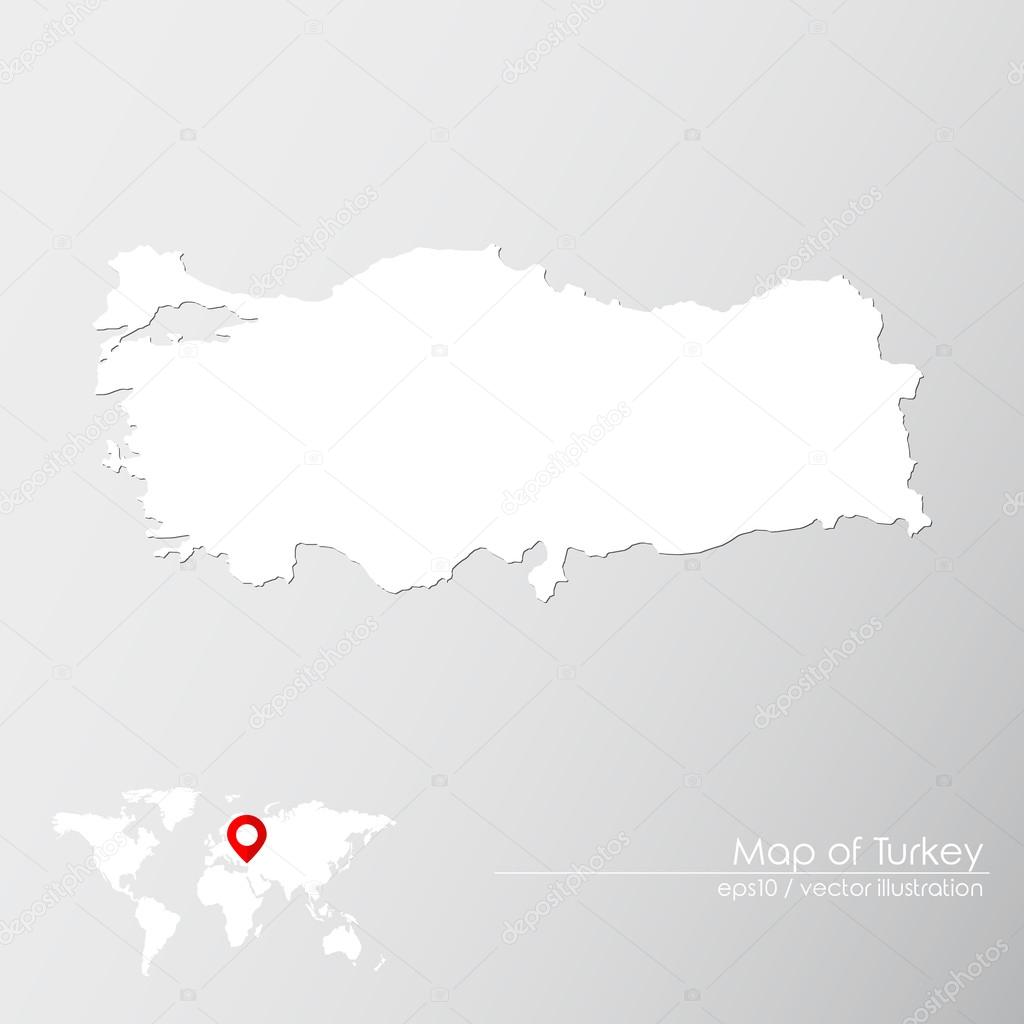世界地図とトルコ ストックベクター C Shekularaz 世界地図とトルコ ストックベクター C Shekularaz