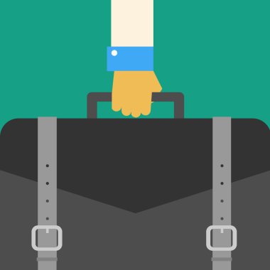 Uzun el holding evrak çantası 