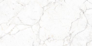 İnce damarları olan doğal görünümlü beyaz mermer arka plan.