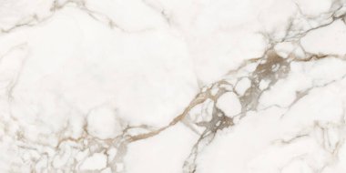 Geniş damarlı beyaz mermer zemin