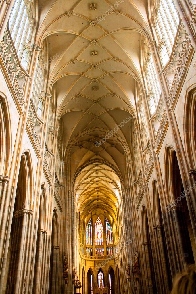 Cathedral Vaulted Ceiling Stock Photo C Hnat Photo 112332448