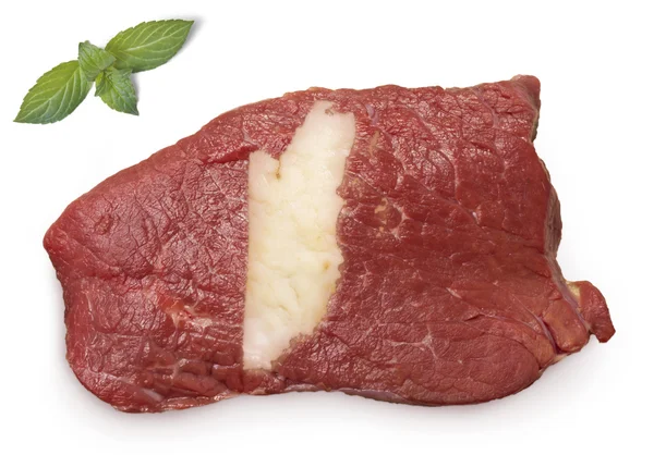 Ростбиф мясо и жир в форме Белиза. (серия ) — стоковое фото