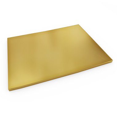 The photorealistic golden shape of Colorado (series)