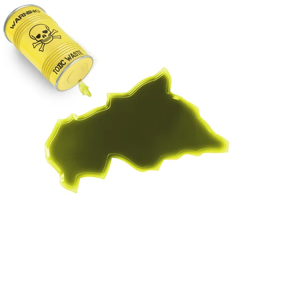 Toxic waste in the shape of Central African Republic (series)