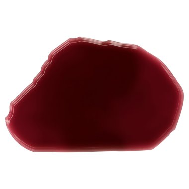 A pool of blood (or wine) that formed the shape of Baker Island.