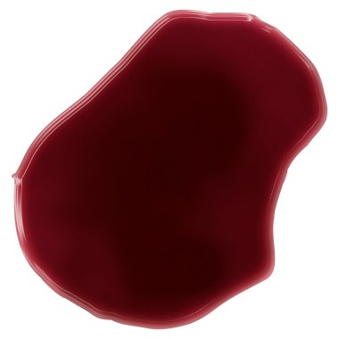 A pool of blood (or wine) that formed the shape of Nauru. (serie