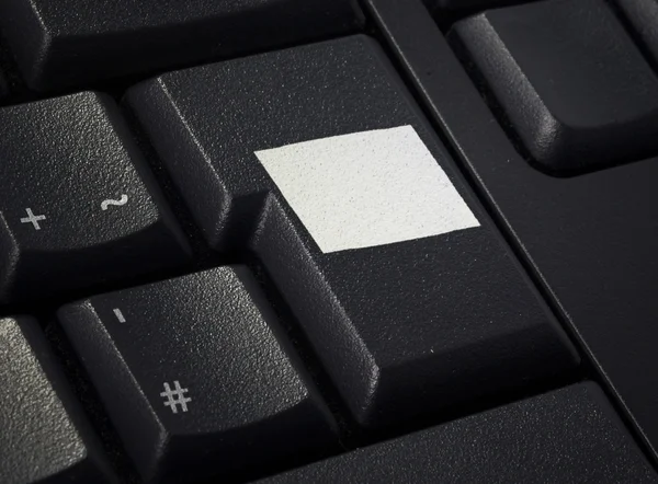 Tastatur mit Return-Taste in Form von Flüstern. (Reihe) — Stockfoto