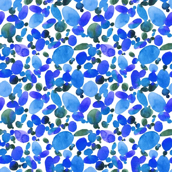 Seamless pattern with blobs — Stock Photo, Image