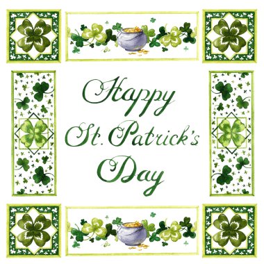St.Patrick'ın gün için kart