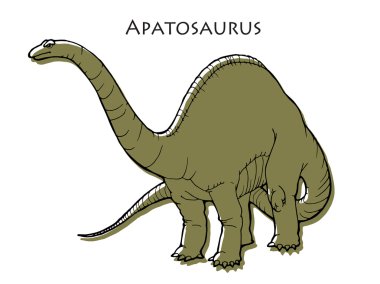 apatosaurus gösterimi; nasıl bir dinosaur