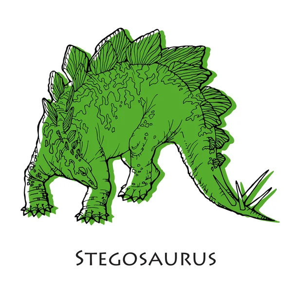 Obrázek Stegosaurus; — Stock fotografie