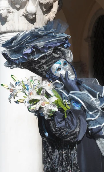 Venedik 'te karnaval maskesi