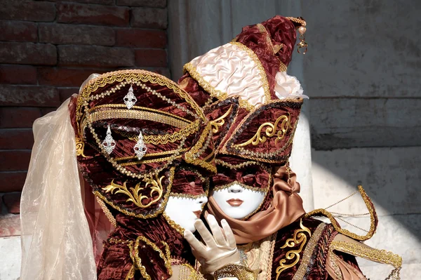 Venedik 'te karnaval maskesi