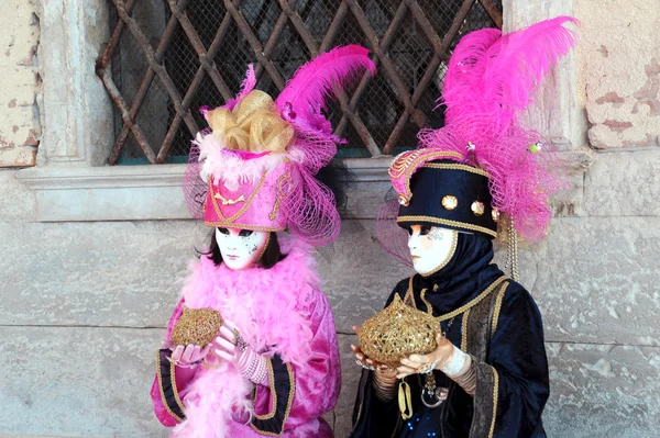 Карнавальна маска у Венеції — стокове фото