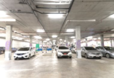 Araba bulanık Park soyut 