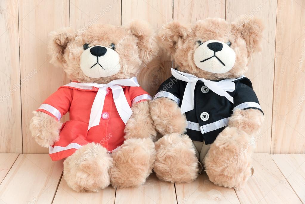 two teddy
