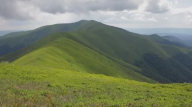 Karpat highlands dağ manzarası