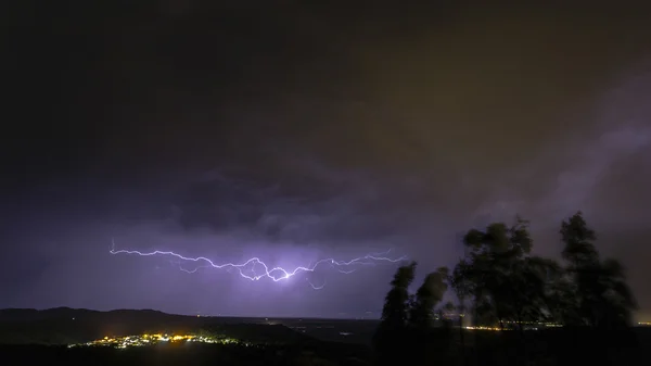 Paisaje con tormenta — Foto de Stock