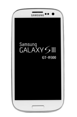 Varna, Bulgaria - Juny 03, 2012: Cell phone model Samsung S3 has