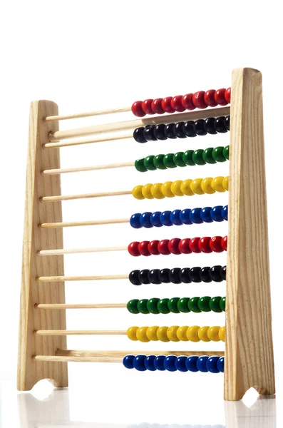 Abacus, isolado sobre branco — Fotografia de Stock