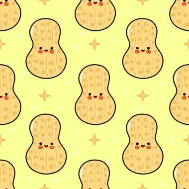 Gülümseyen yüzlü, neşeli, tatlı ve eğlenceli çizgi film karakterleri, açık sarı bir arka planda neşeli, tatlı ve eğlenceli bir yemek kalıbı yaratıyorlar.