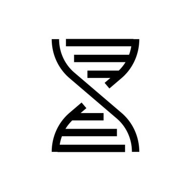  DNA satırı simgesi.