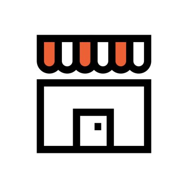 Kafe çizgisi simgesi.