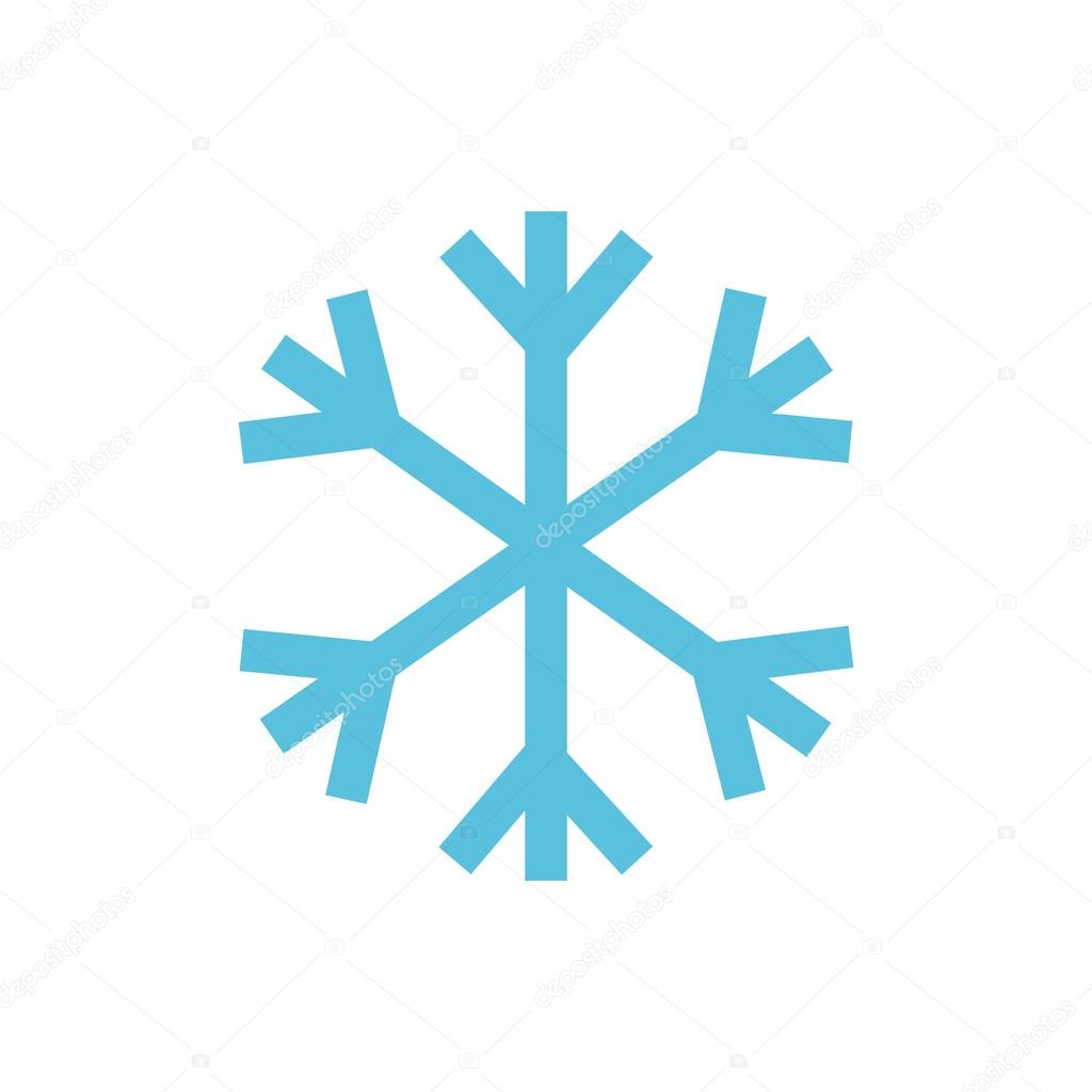 Snow, snow flake, weather line icon.
