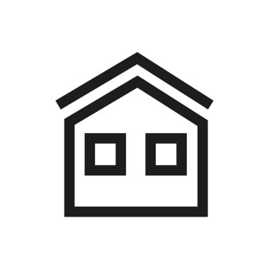 House, insuraince line icon
