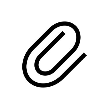 Kağıt Ataç Satırı Simgesi.